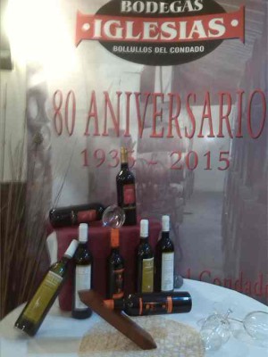 Los vinos que Bodegas Iglesias ha presentado en 'Exquisitamente'.