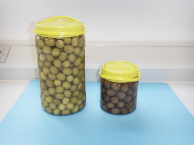Aceitunas estilo español y verdes al natural