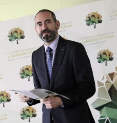 El presidente de AIC Huelva, Luis González