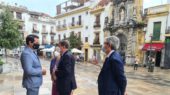 El ministro Luis Planas se ha entrevistado con el alcalde de Córdoba, José María Bellido.