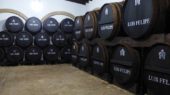 Bocoyes de Bodegas Rubio en La Palma del Condado de Huelva.